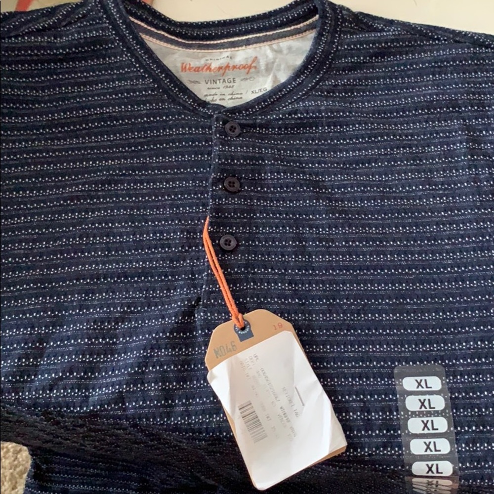 Macy’s Men’s XL Weatherproof Brnd Casual Shirt NWT
